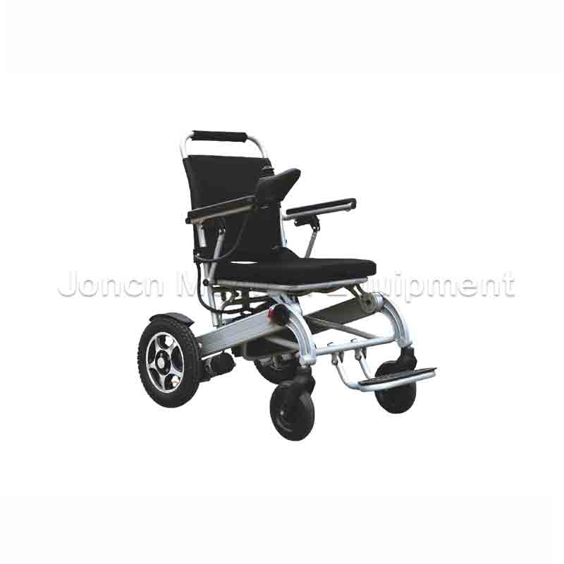 WR150006 Potente Motor Silla de Ruedas de Aluminio Batería de Litio Silla de Ruedas eléctrica Plegable Liviana portátil para Ancianos